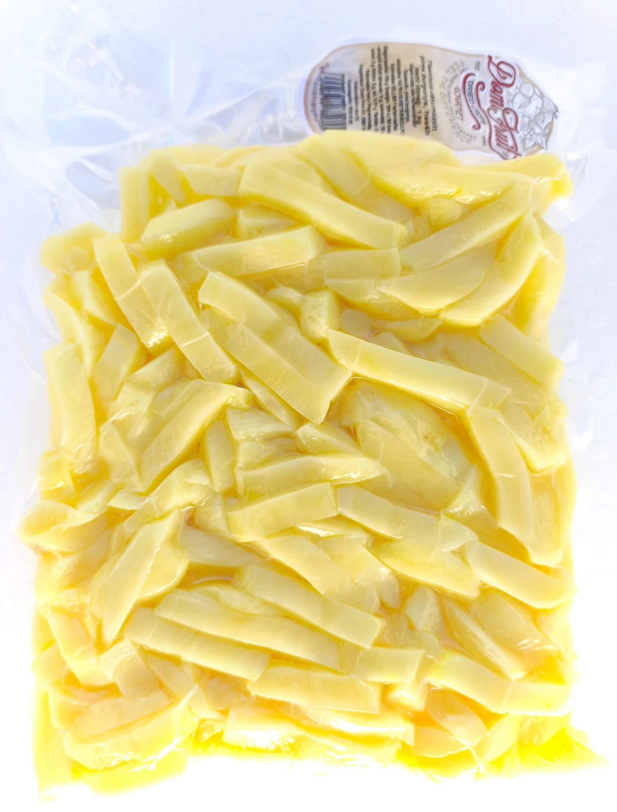 Piros, hasáb burgonya, tisztított, vákuumcsomagolt, 5 kg